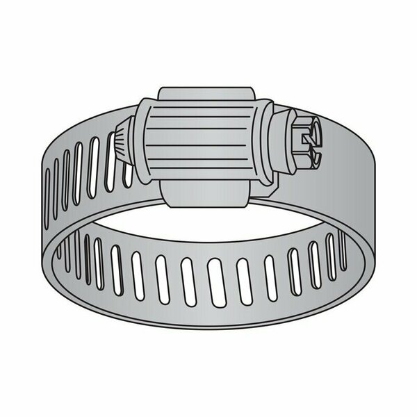 Heritage Hose Clamp, Gen Purp, SAE #36 All SS316 HCGP-111-036-500